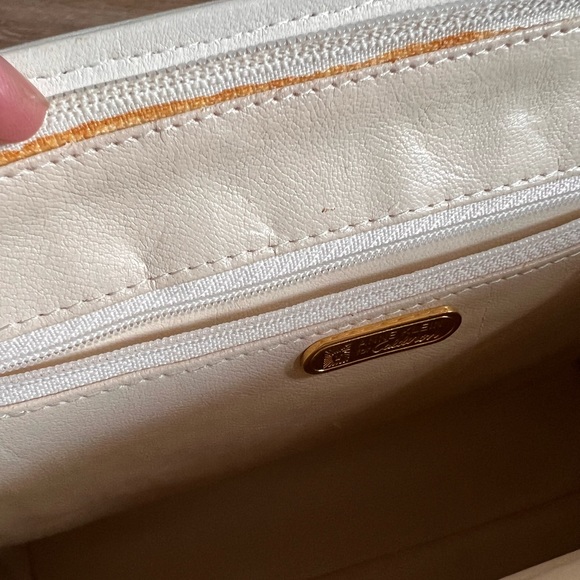 Anne Klein For Calderon Vintage Leather Shoulder Bag - Picture 12 of 13